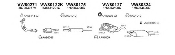 VENEPORTE 800231 Exhaust System
